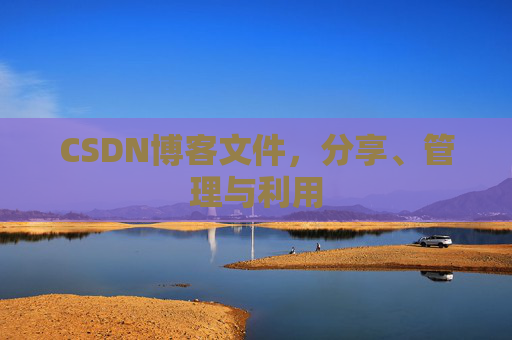 CSDN博客文件，分享、管理与利用